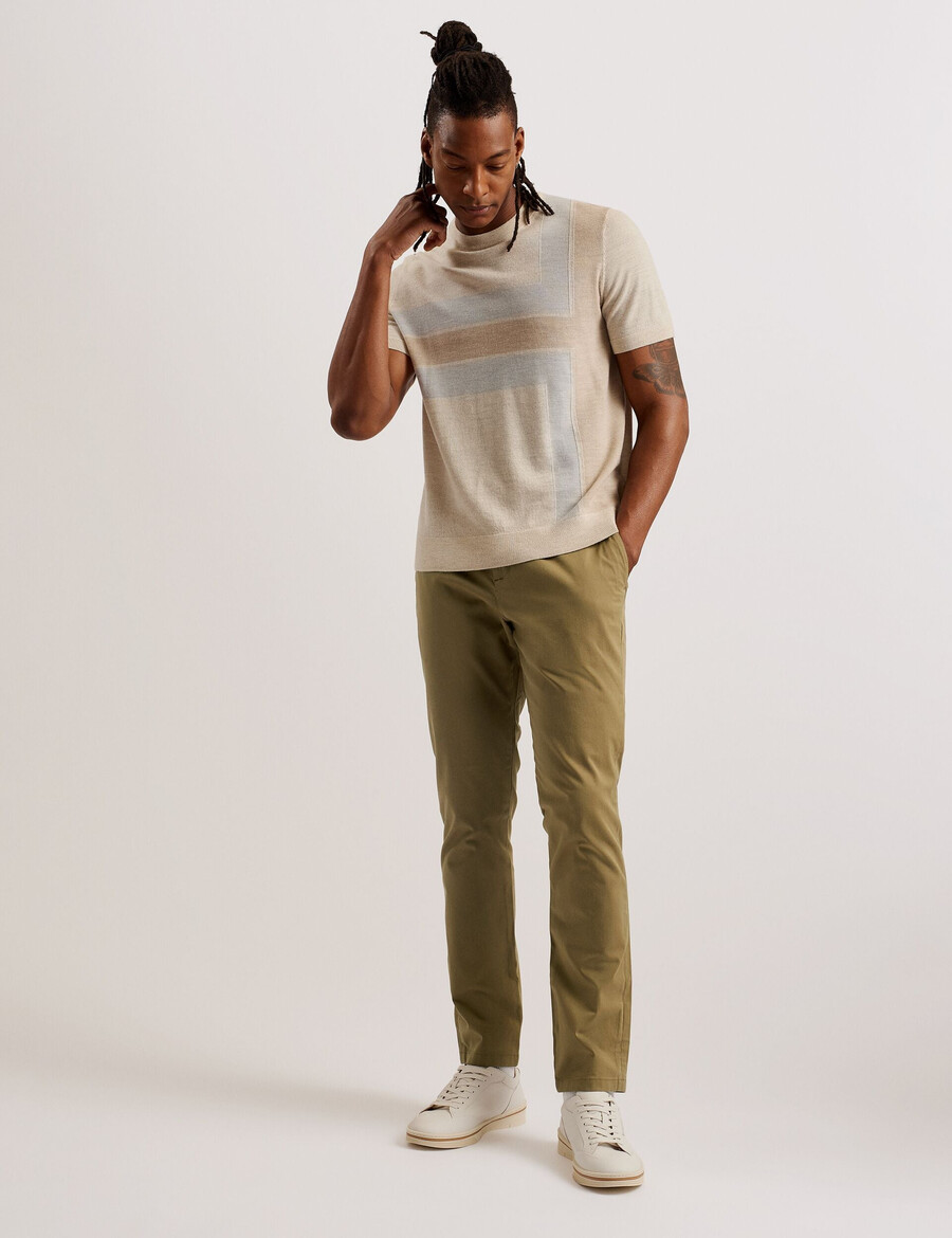 haydae - pantalón chino de corte ajustado