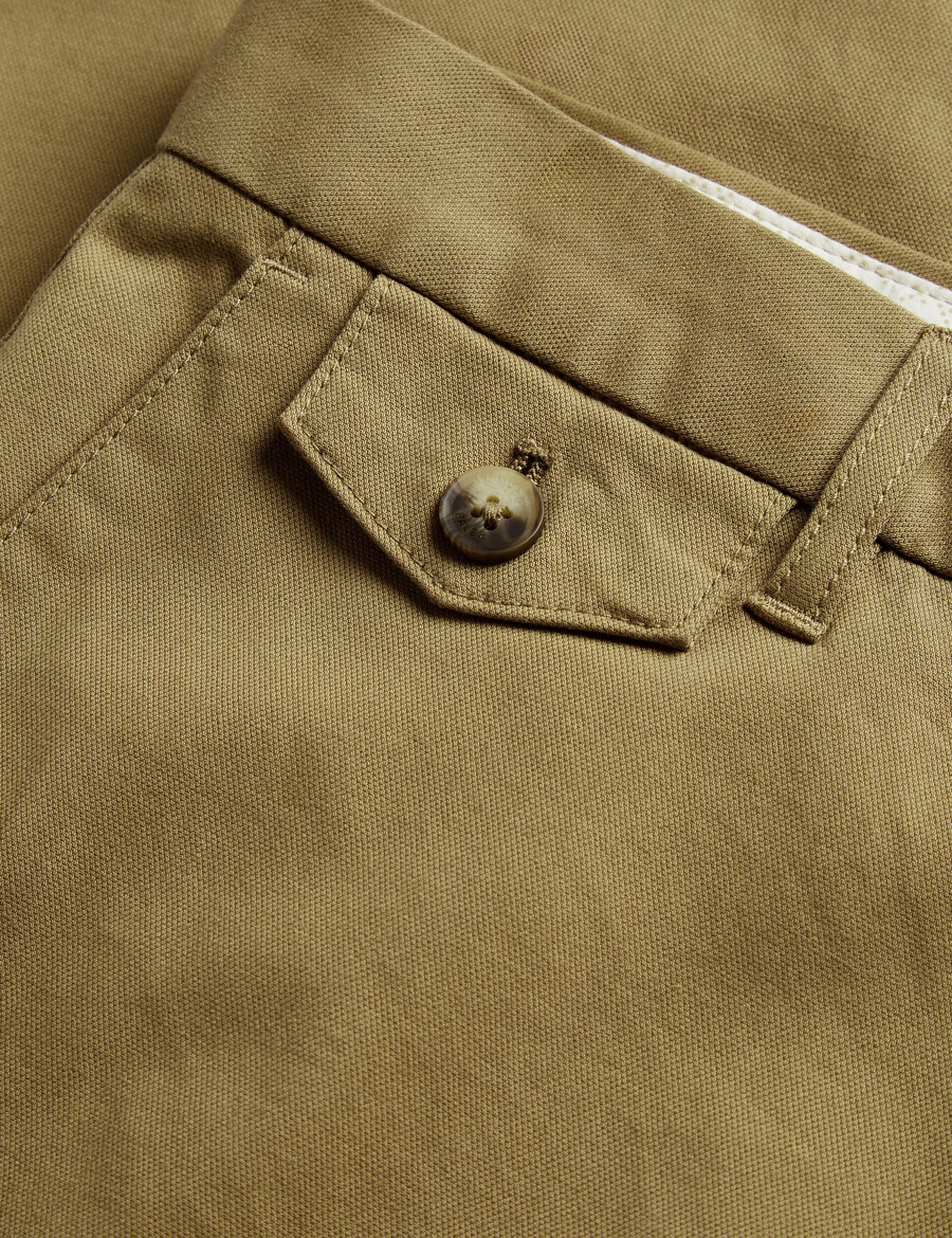 haydae - pantalón chino de corte ajustado