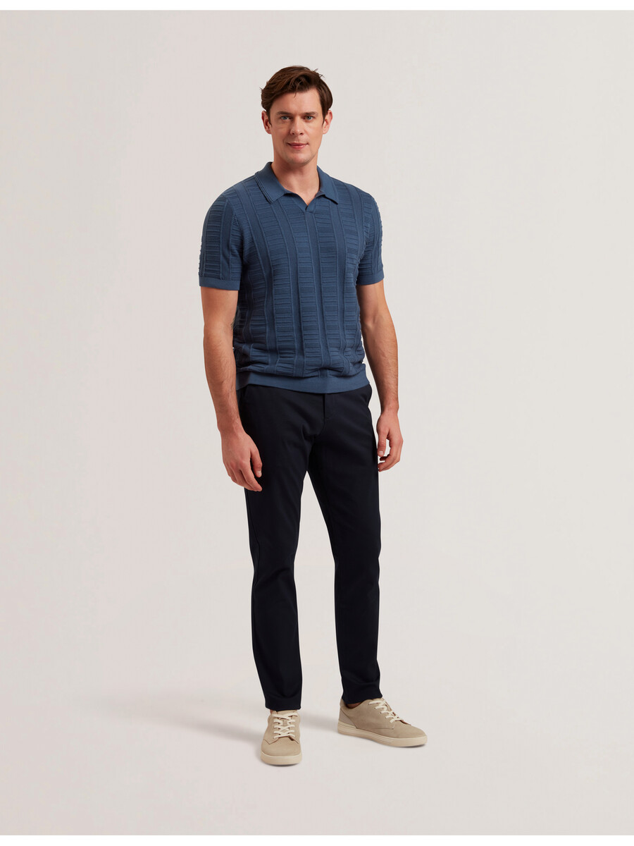 batford - pantalón chino básico de corte ajustado