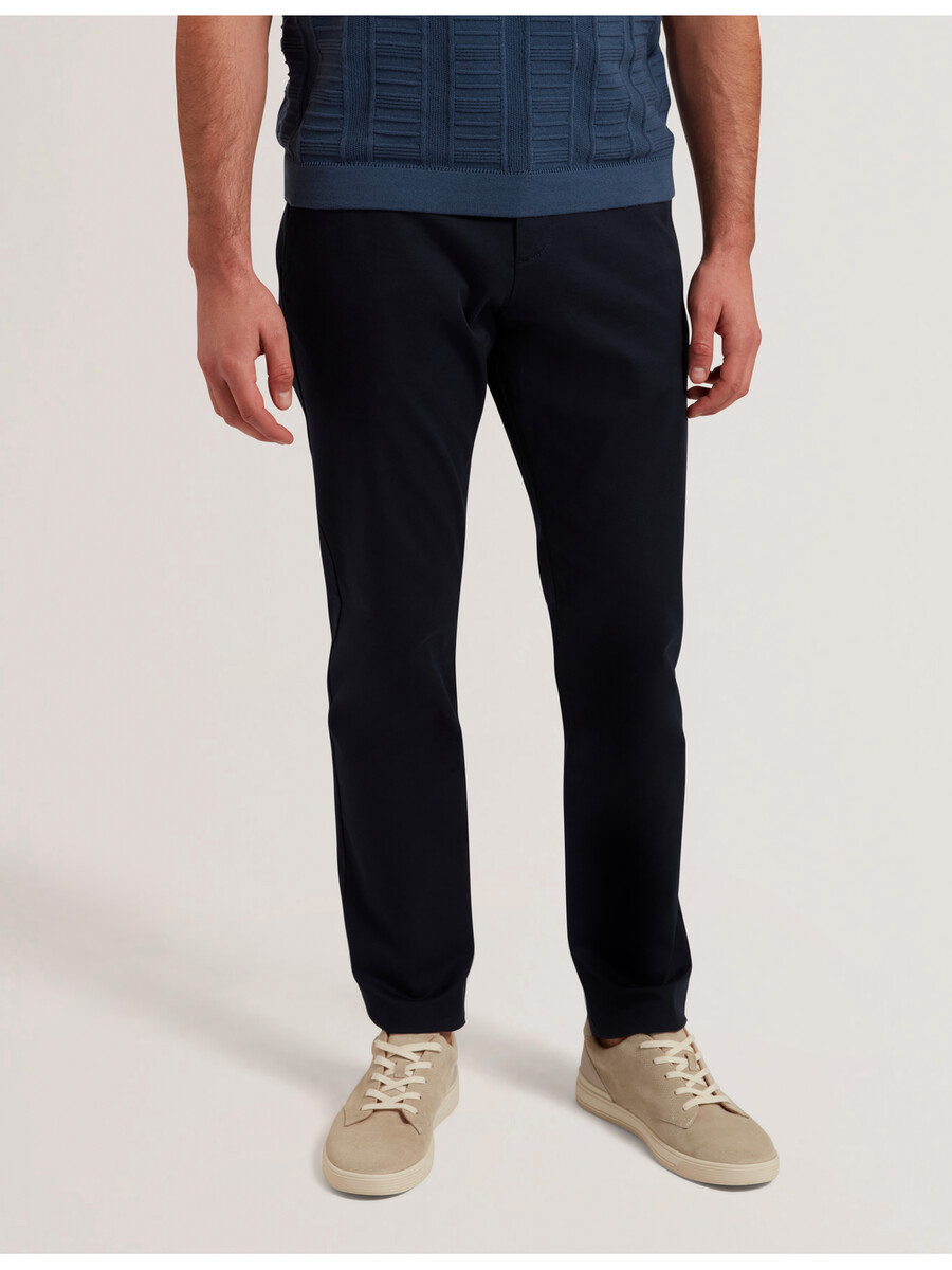 batford - pantalón chino básico de corte ajustado