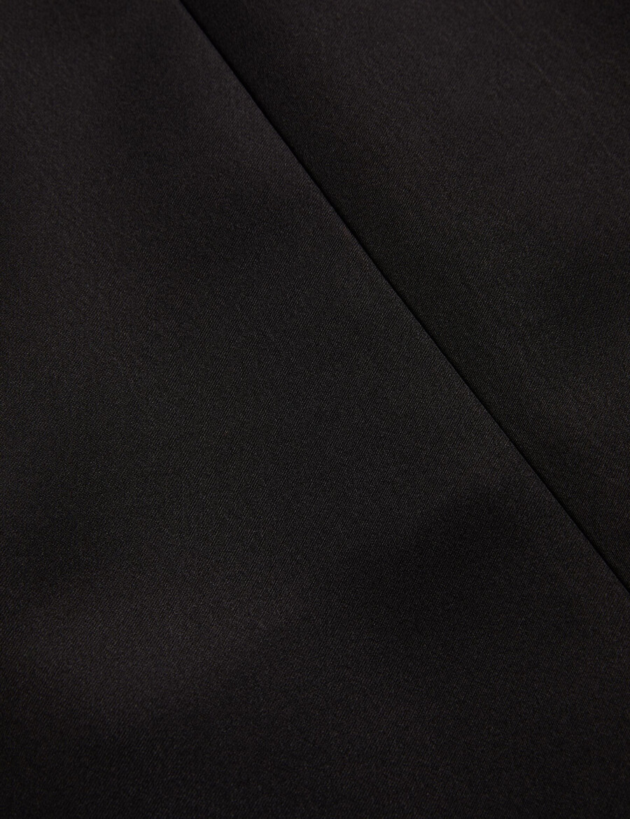 kavala - vestido mini con escote cuadrado y tirantes anudados