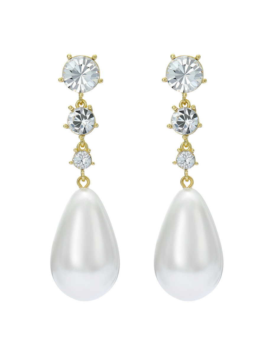 pearsti - pendientes colgantes con cuentas de cristal