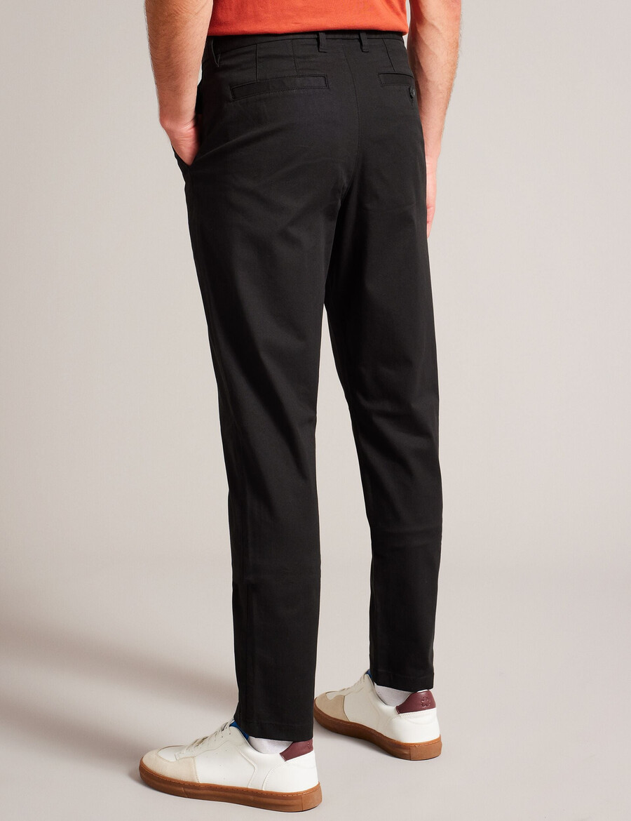 haybrn - pantalón chino texturizado de corte regular