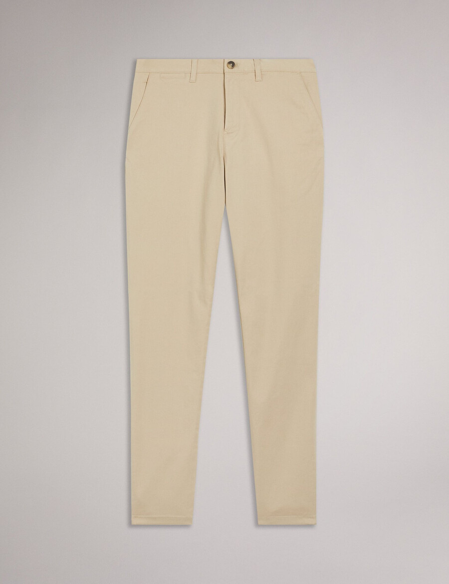 haybrn - pantalón chino texturizado de corte regular