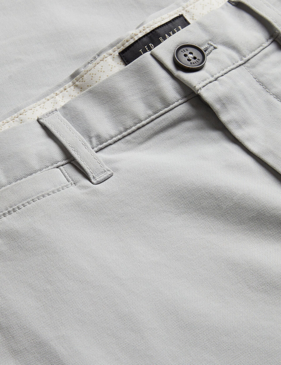 haybrn - pantalón chino texturizado de corte regular