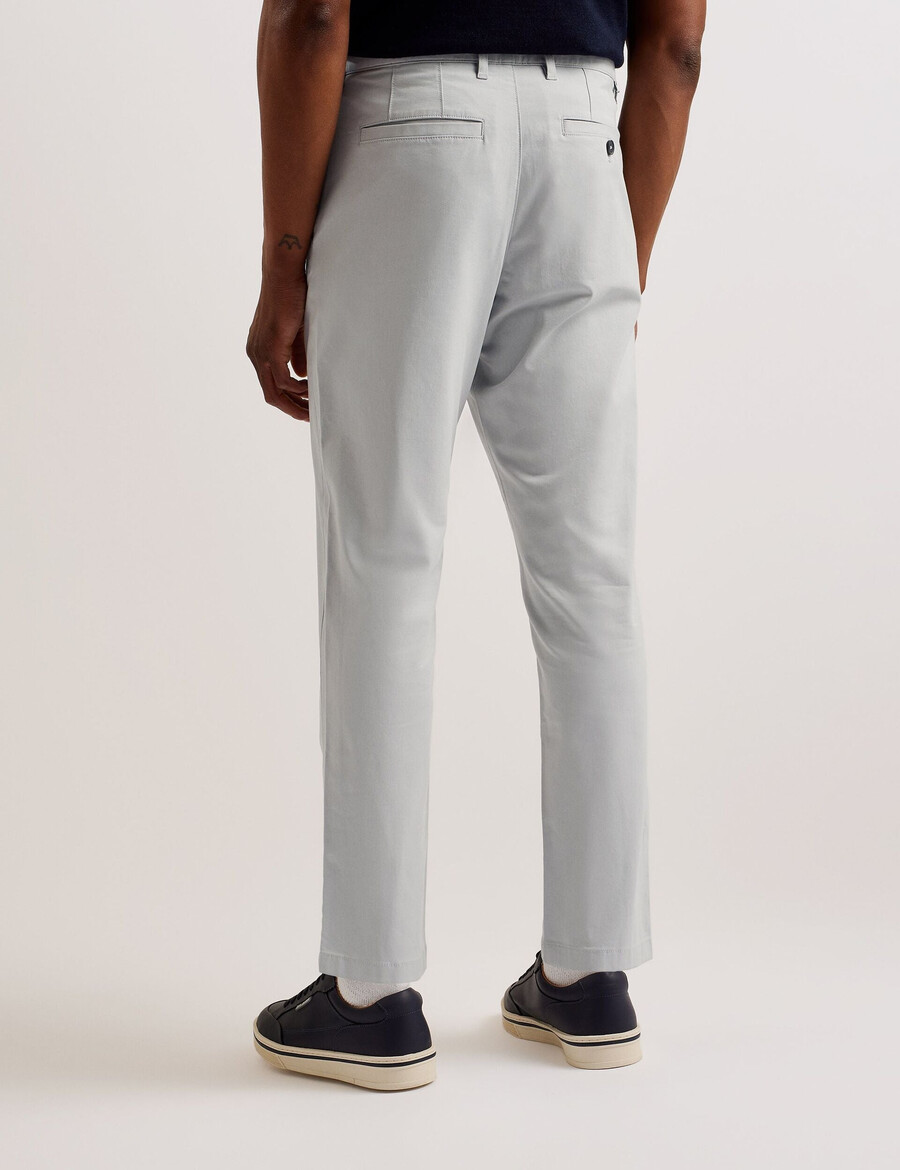haybrn - pantalón chino texturizado de corte regular