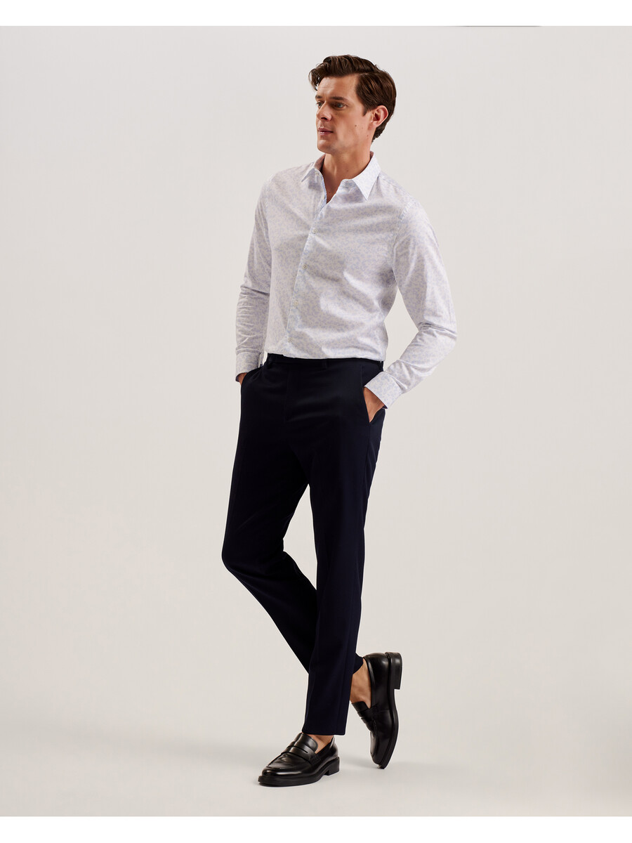 lovelad - camisa de manga larga con estampado de flores ditsy