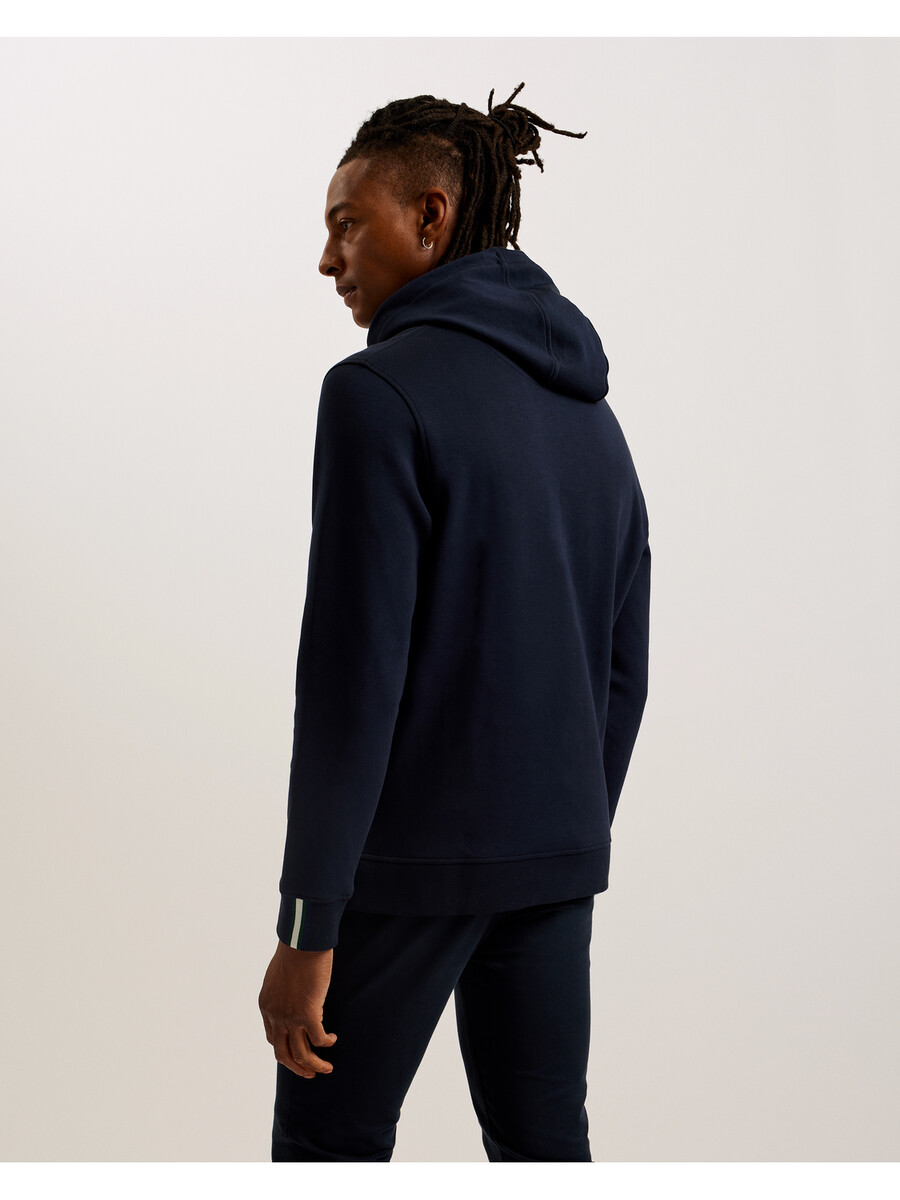 drotow - sudadera con capucha de mezcla de algodón con detalle de logotipo