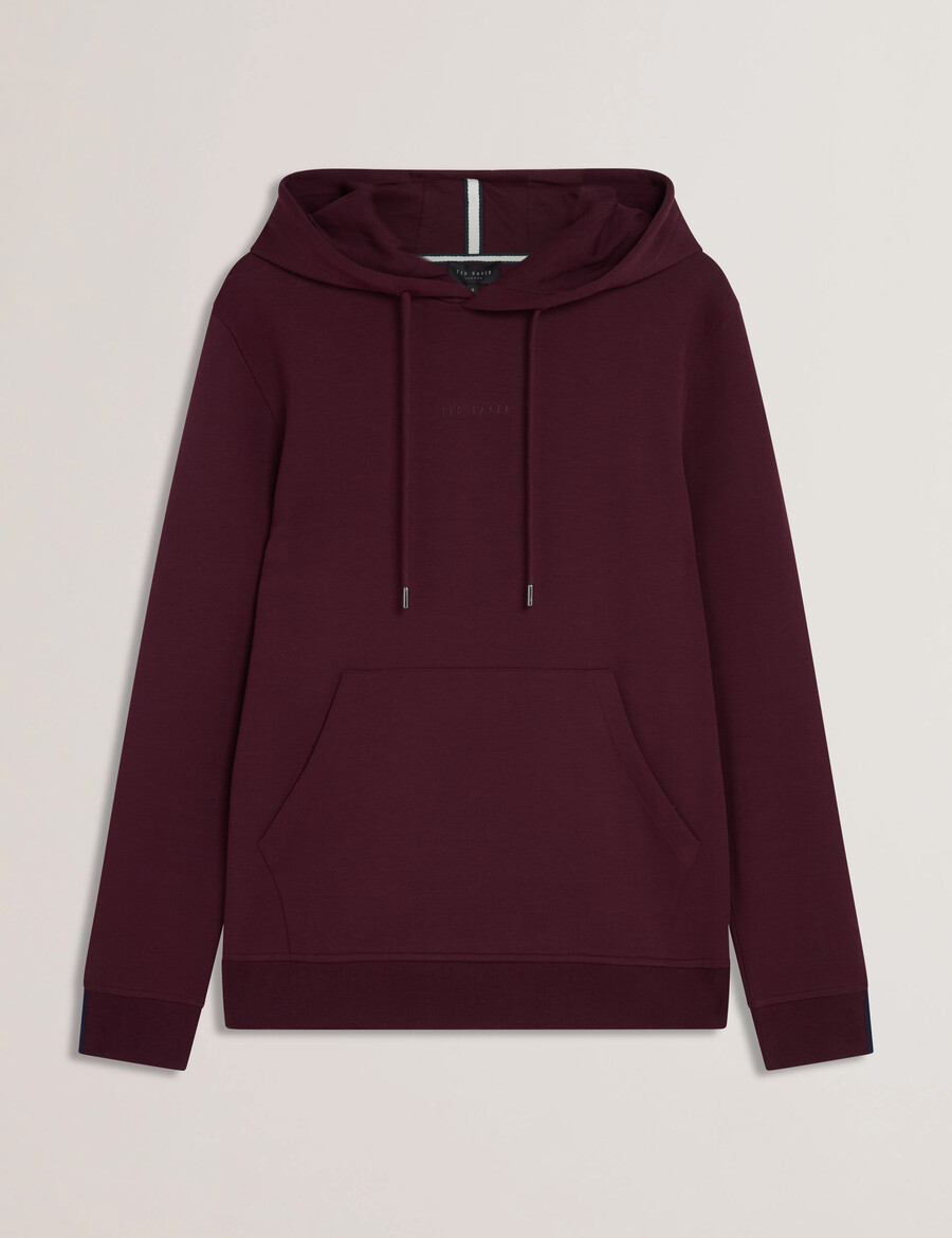 drotow - sudadera con capucha de mezcla de algodón con detalle de logotipo