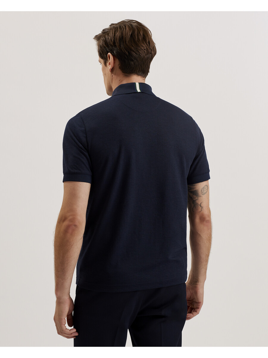 karty - polo de manga corta regular con marca