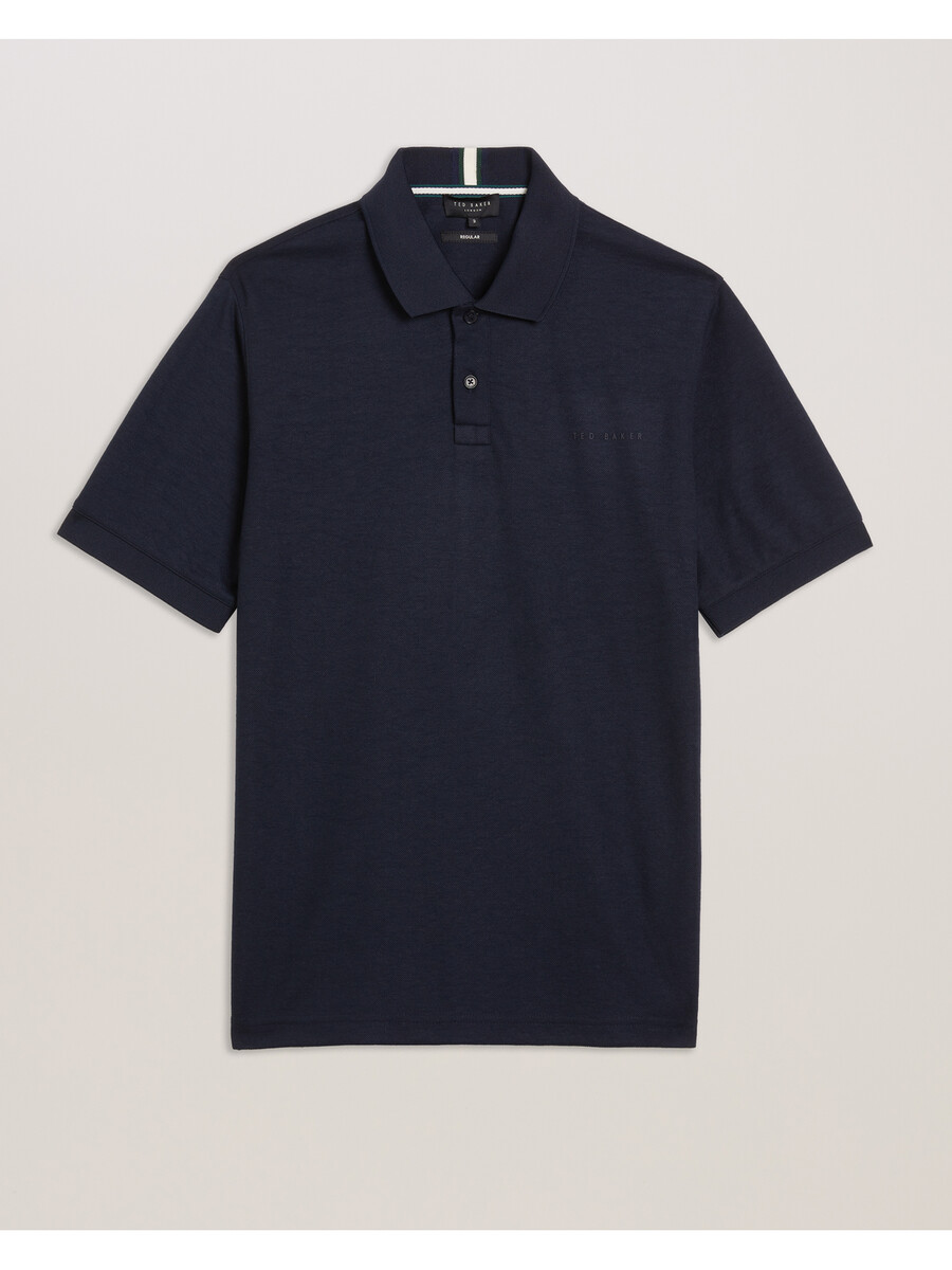 karty - polo de manga corta regular con marca