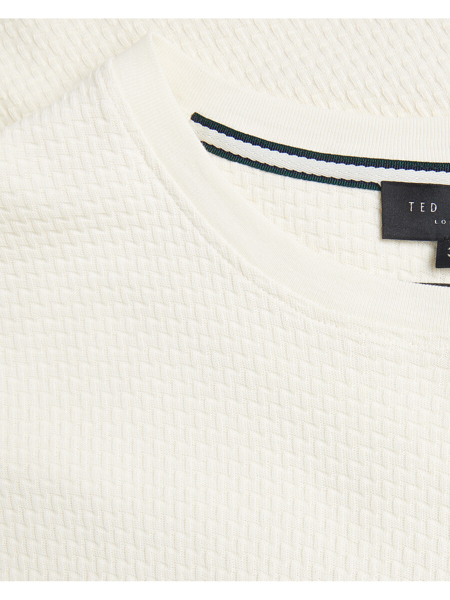 curlys - camiseta texturizada ss reg