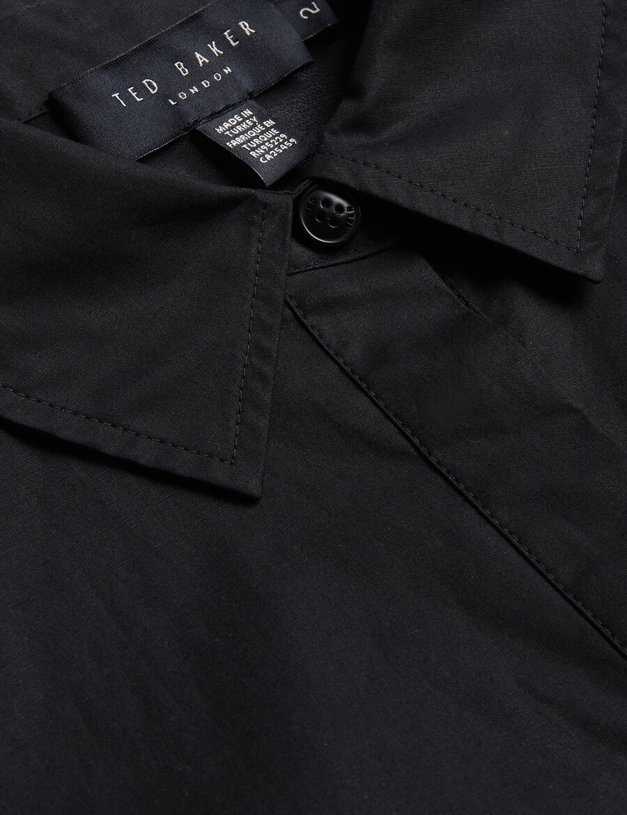 lechosa - blusa transparente de manga larga con pechera